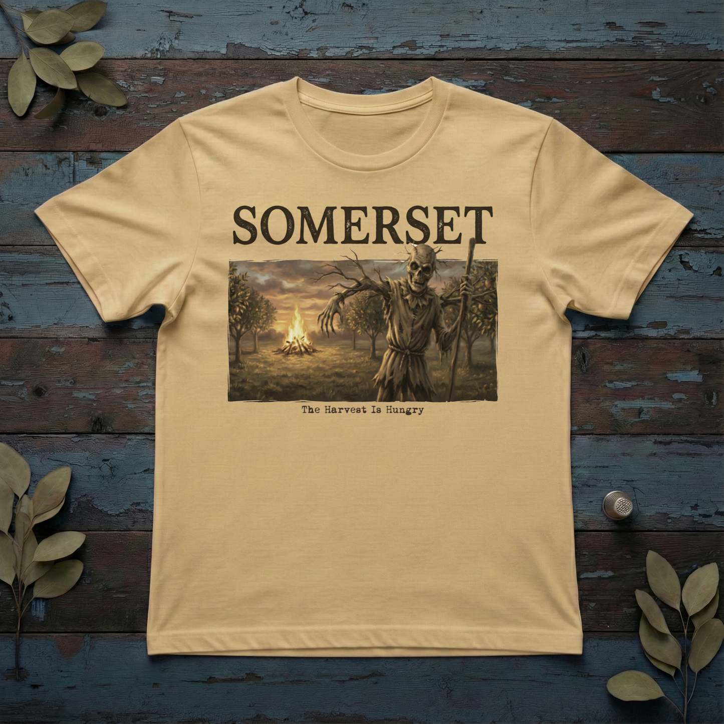 Somerset Harvest T-Shirt | Folk Horror & Pagan Streetwear