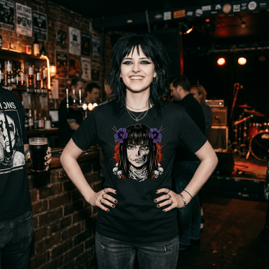 The Floral Cadaver T-Shirt - The Teeze