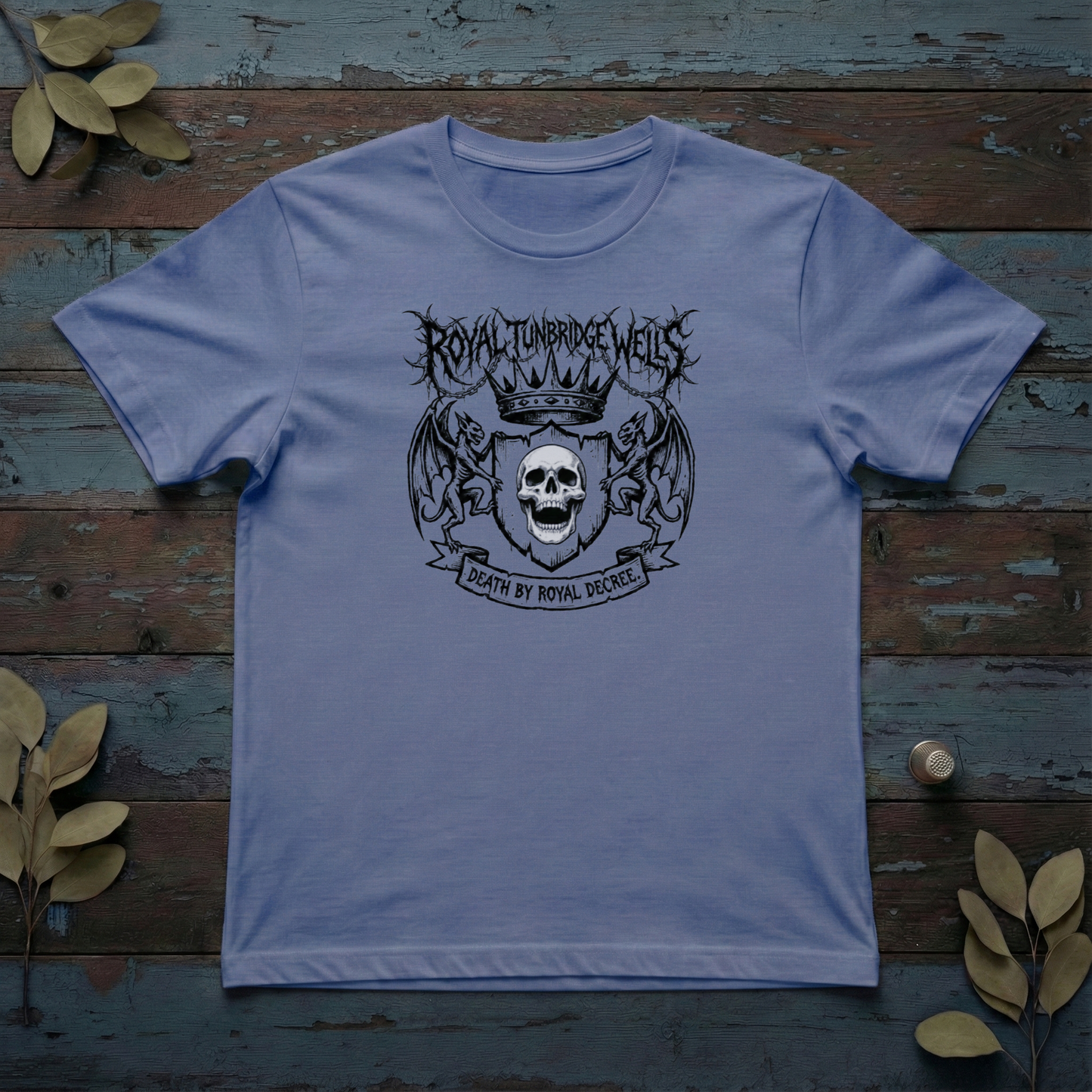 Royal Tunbridge Wells Metal T-Shirt | British Satire & Death Metal