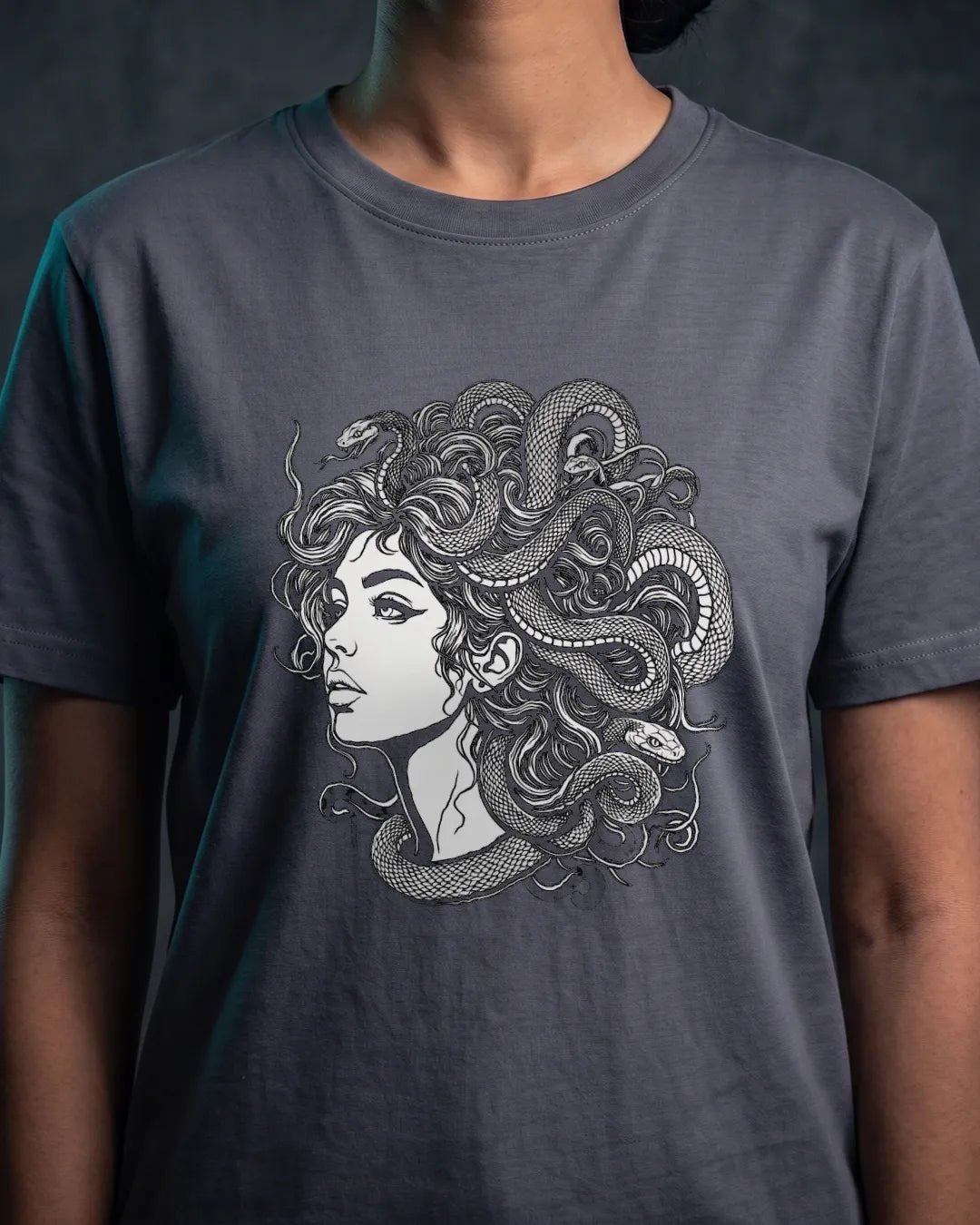 Medusa Dark Mythology Tee - The Teeze