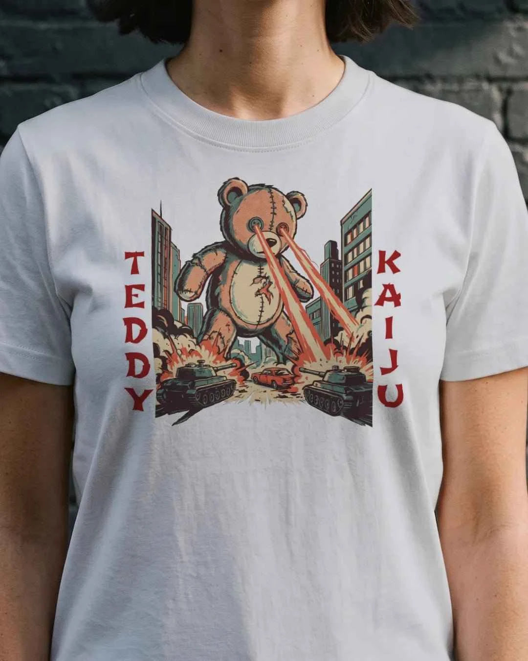 Teddy Kaiju Sci-Fi Pulp Tee