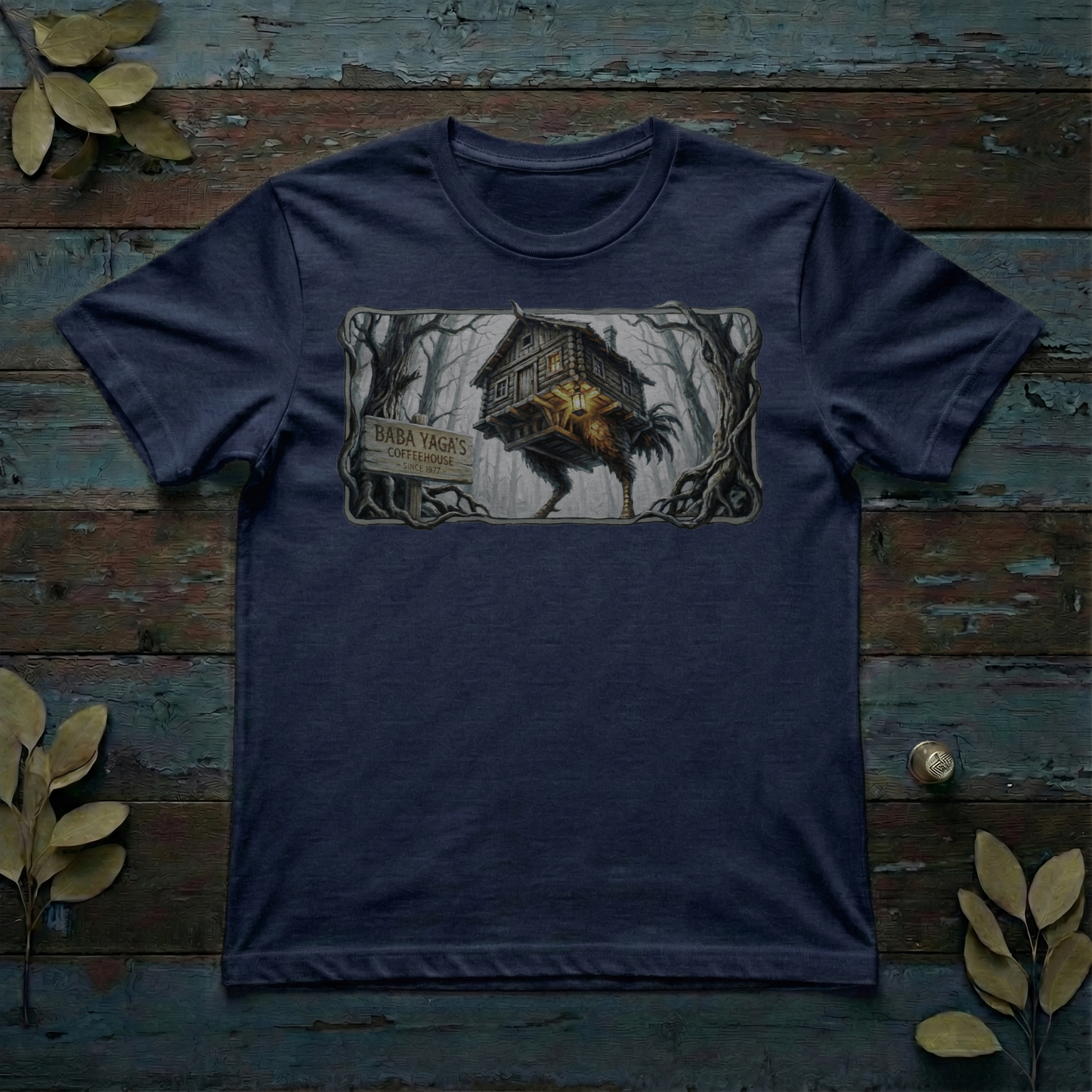 Baba Yaga Coffeehouse Streetwear T-Shirt