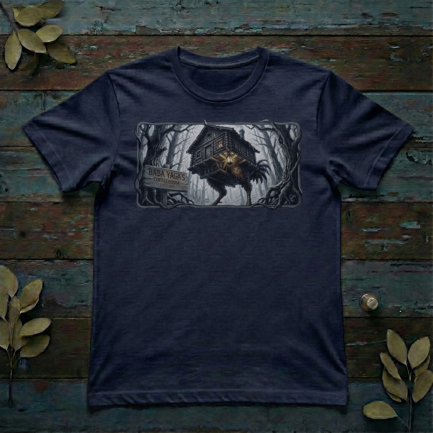 Baba Yaga Coffeehouse Streetwear T-Shirt