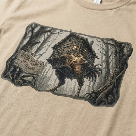 Baba Yaga Coffeehouse Streetwear T-Shirt