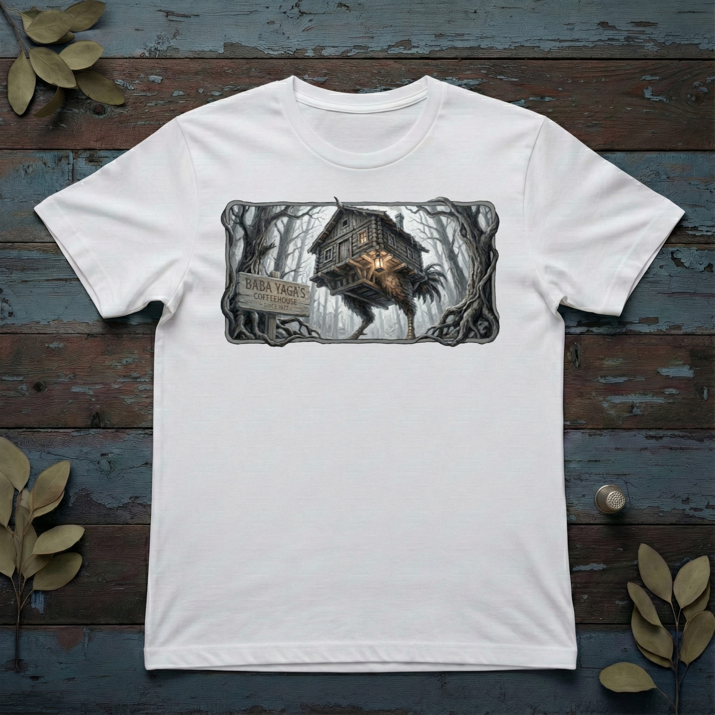 Baba Yaga Coffeehouse Streetwear T-Shirt