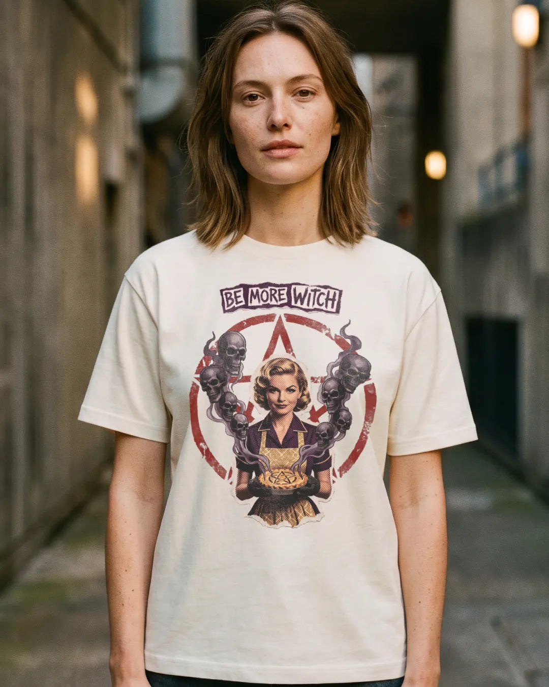 Be More Witch Retro Occult Tee