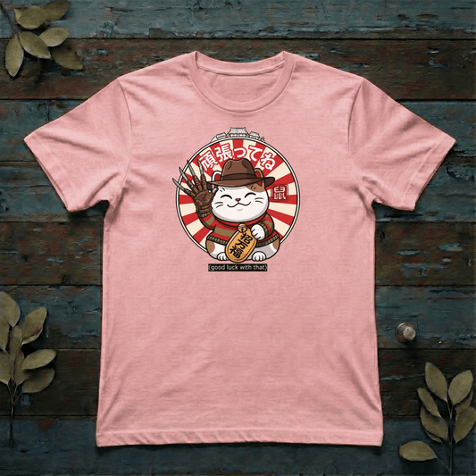 Lucky Cat (Freddy Edition) T-Shirt - The Teeze