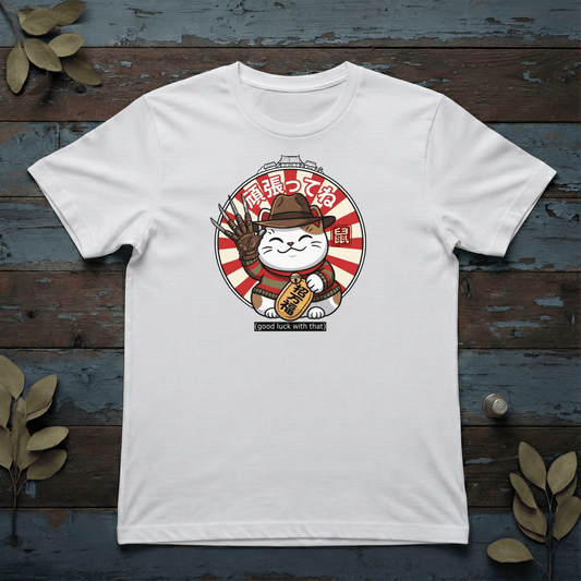 Lucky Cat (Freddy Edition) T-Shirt - The Teeze