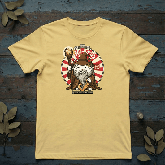 Lucky Cat (Wizard Edition) T-Shirt - The Teeze