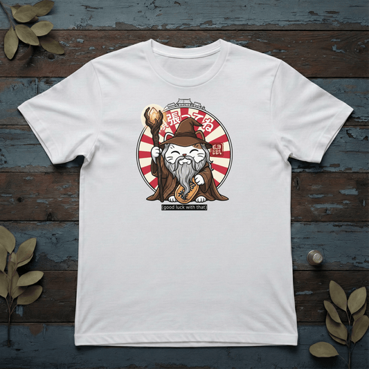 Lucky Cat (Wizard Edition) T-Shirt - The Teeze