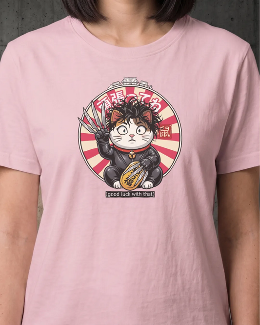 Lucky Cat Scissors Edition Horror Tee