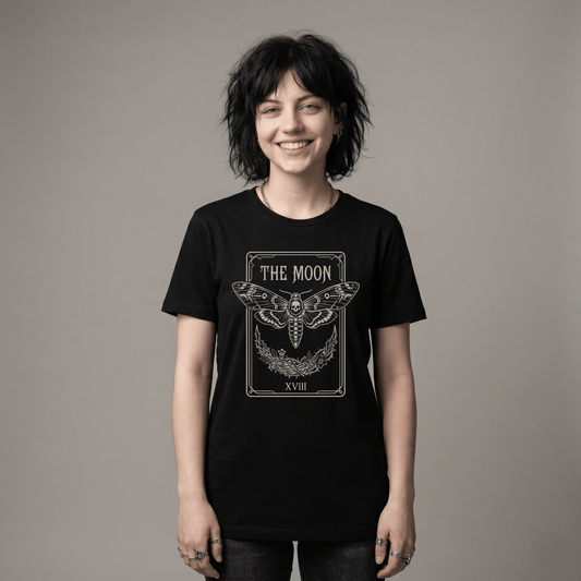 Moon Moth Tarot T-Shirt - The Teeze