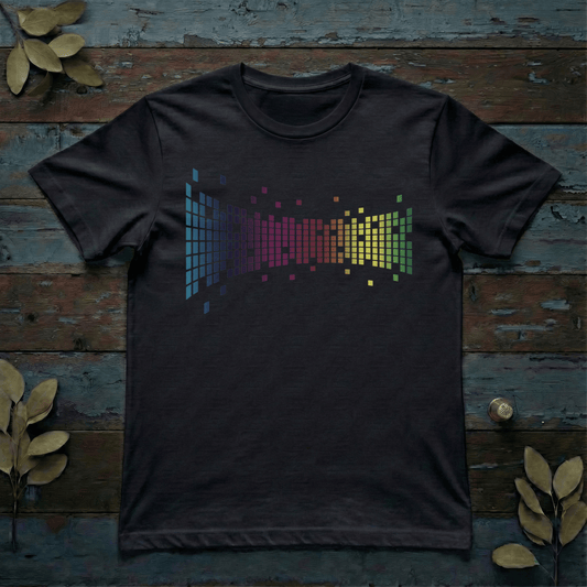 Pixel Pulse Glitchcore T-Shirt - The Teeze