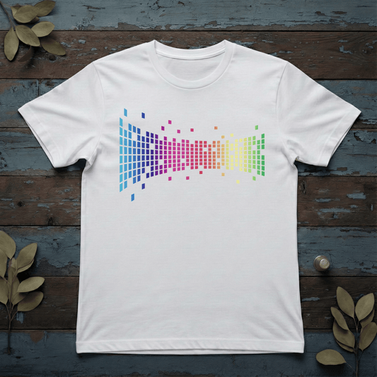 Pixel Pulse Glitchcore T-Shirt - The Teeze