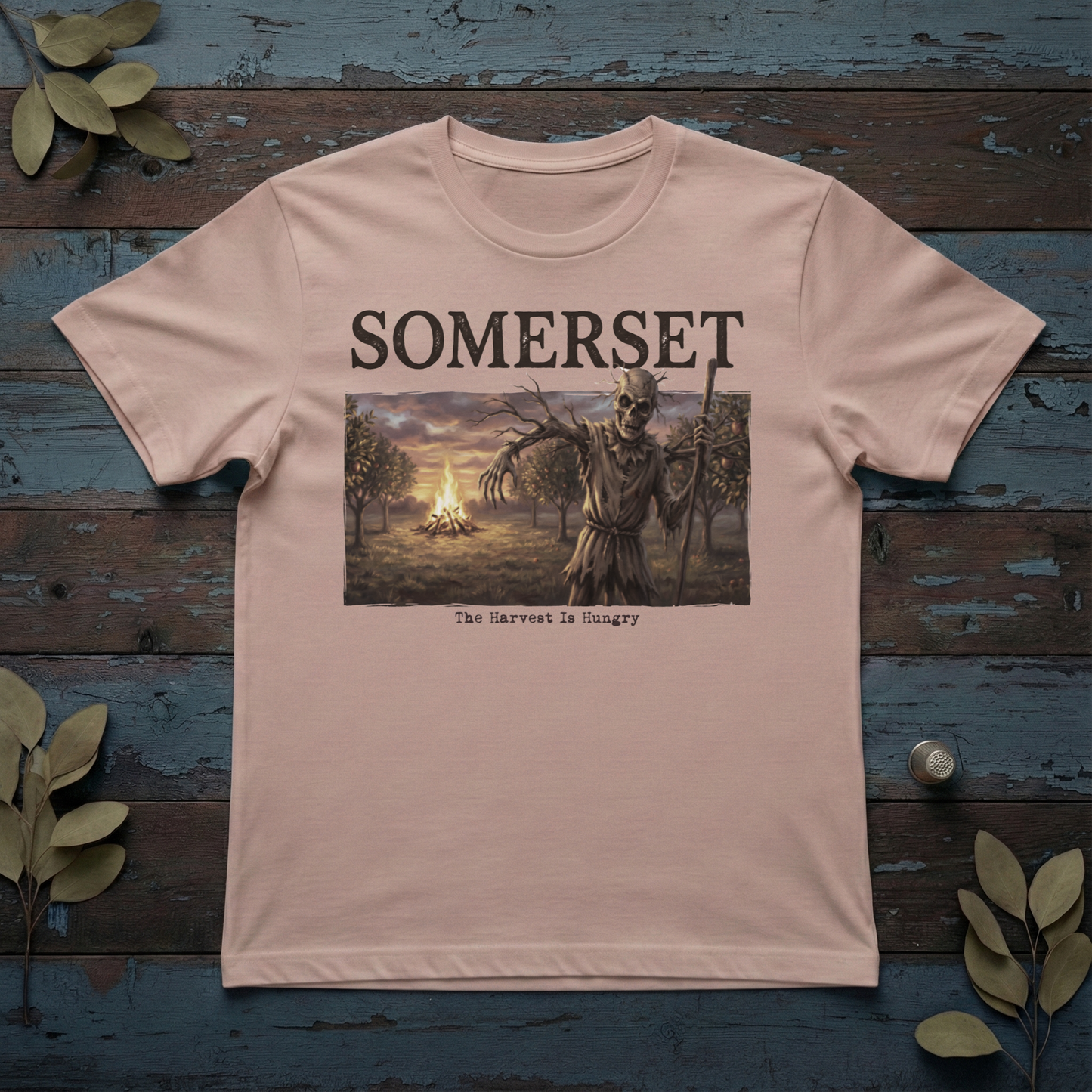 Somerset Harvest T-Shirt | Folk Horror & Pagan Streetwear