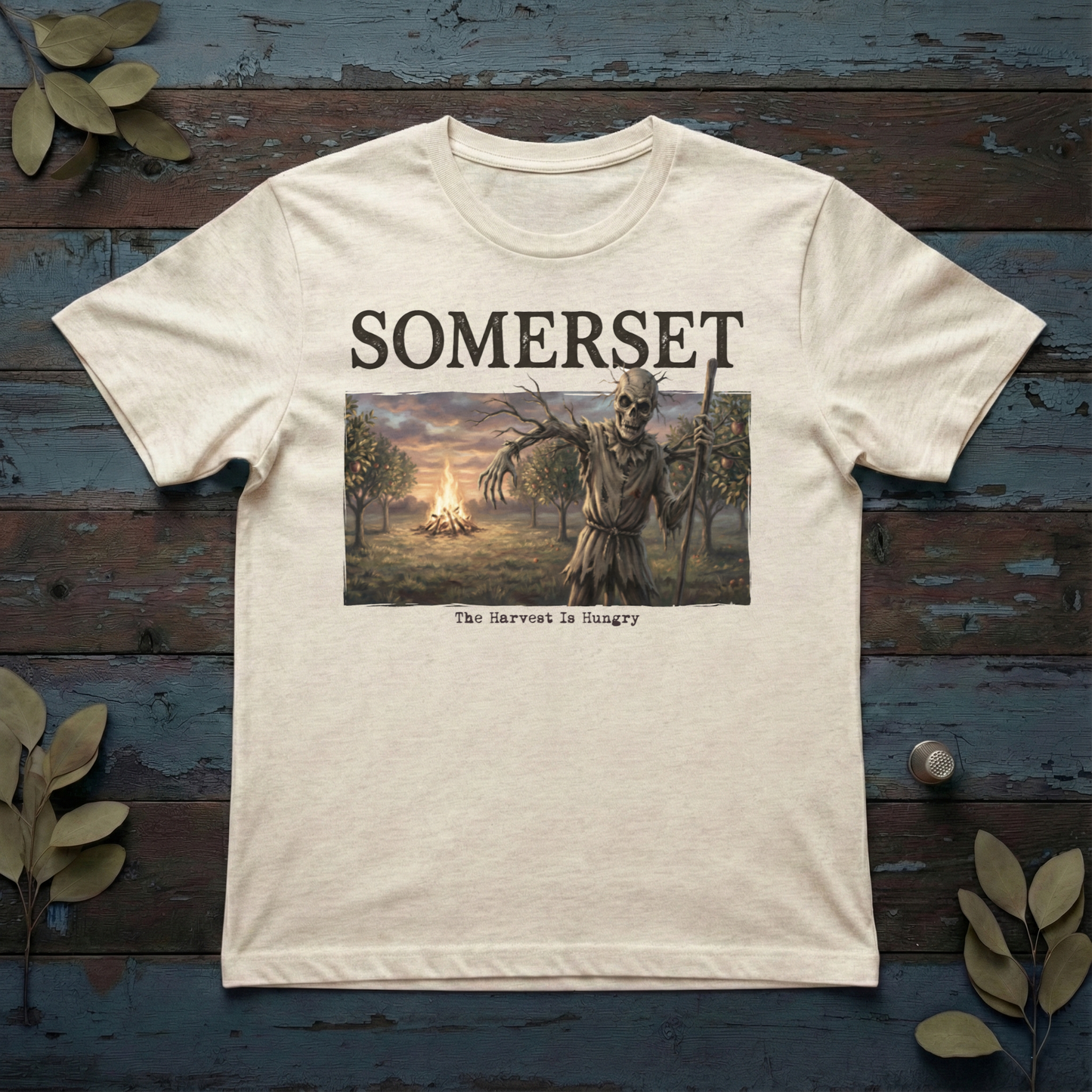 Somerset Harvest T-Shirt | Folk Horror & Pagan Streetwear