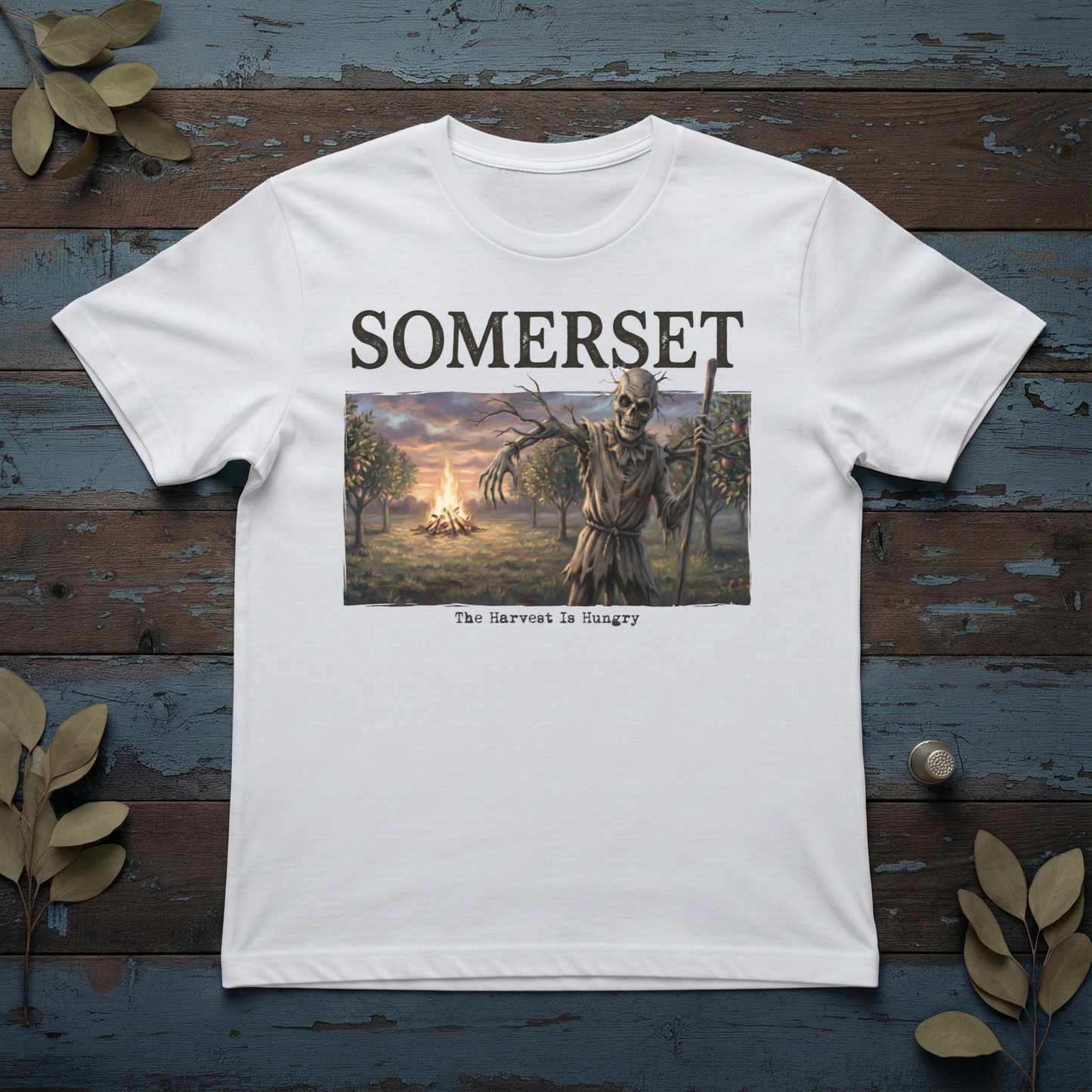 Somerset Harvest T-Shirt | Folk Horror & Pagan Streetwear