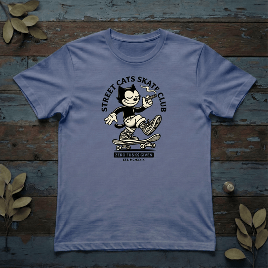 Street Cats Skating T-Shirt - The Teeze