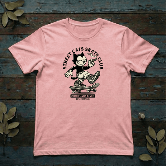 Street Cats Skating T-Shirt - The Teeze