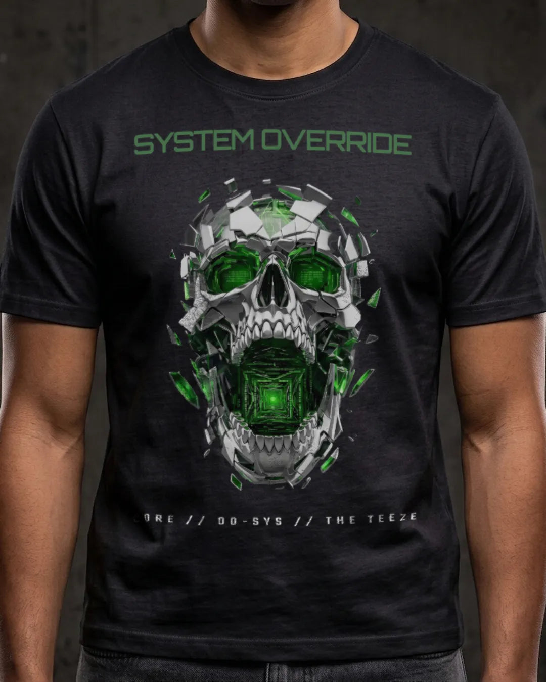 System Override Cyberpunk Tee