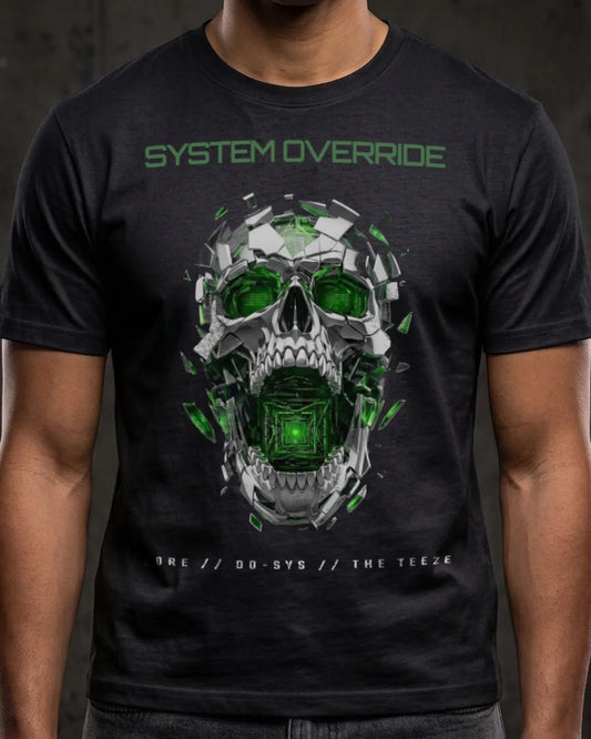 System Override Cyberpunk Tee