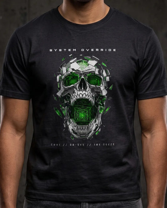 System Override Cyberpunk Tee