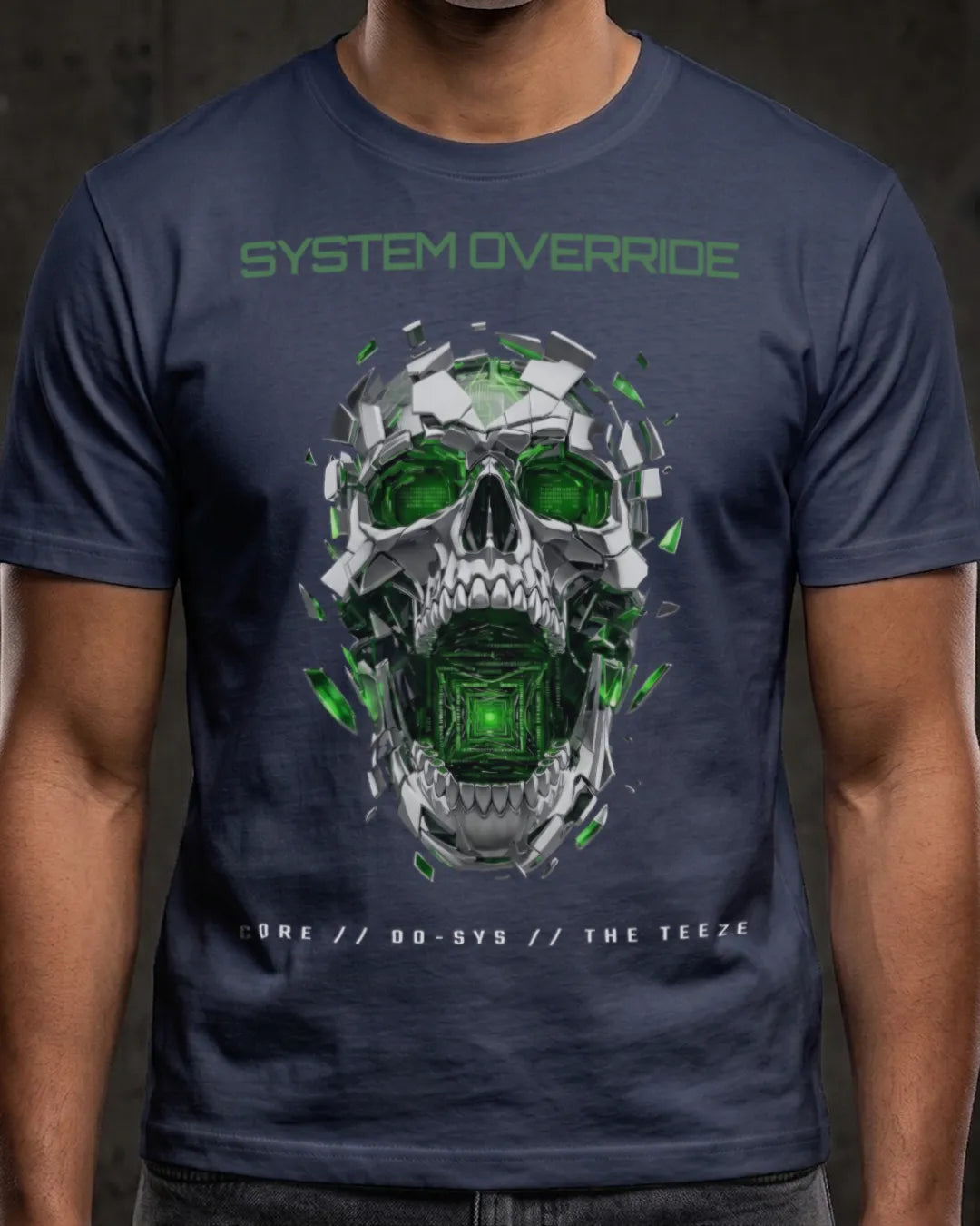 System Override Cyberpunk Tee