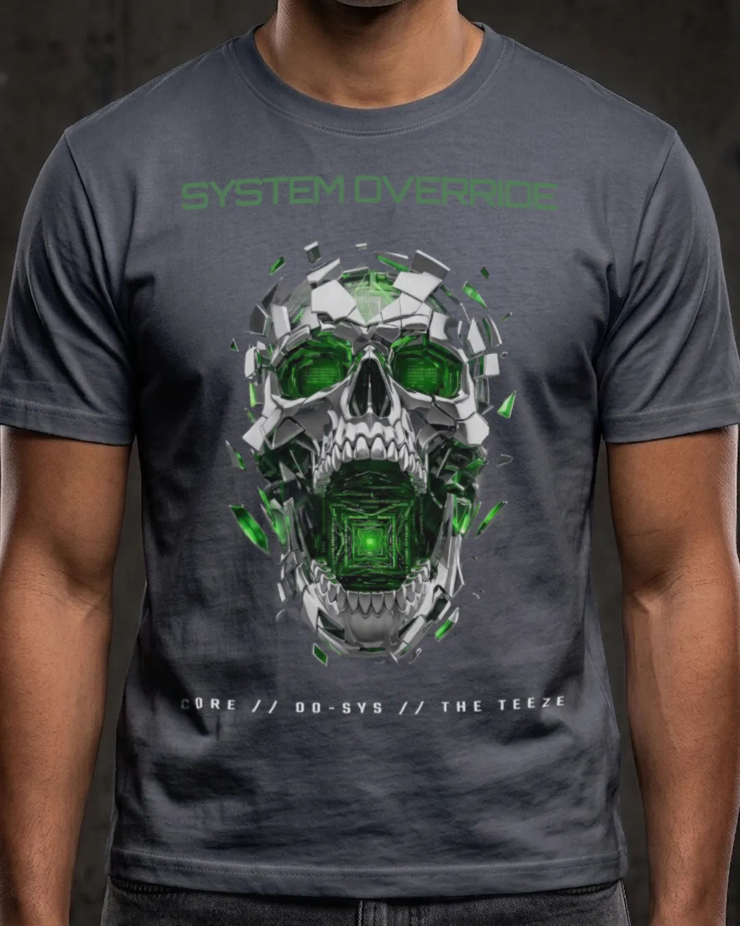 System Override Cyberpunk Tee