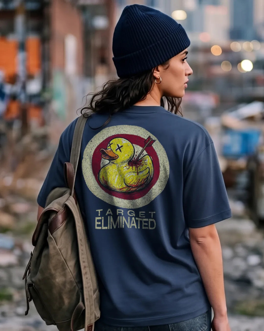 Target Eliminated Retro Gaming Graphic Tee in 180gsm Organic Cotton | The Teeze