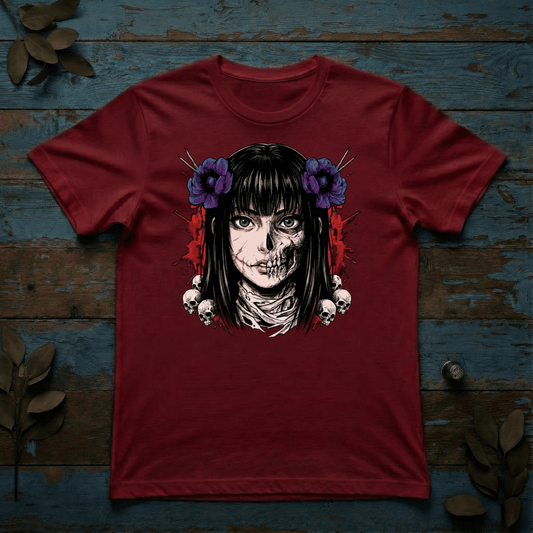 The Floral Cadaver T-Shirt - The Teeze