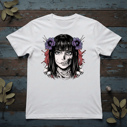 The Floral Cadaver T-Shirt - The Teeze