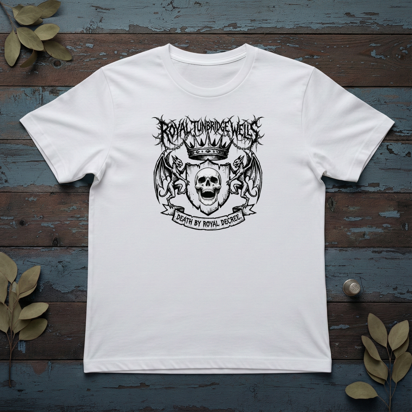 Royal Tunbridge Wells Metal T-Shirt | British Satire & Death Metal