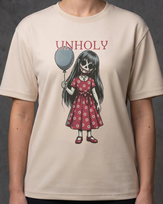 Unholy Cursed VHS Horror Tee
