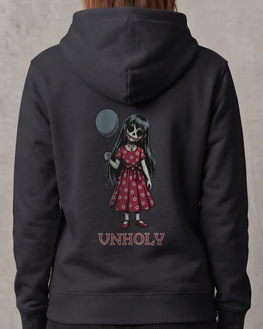 Unholy Cursed VHS Horror Hoodie