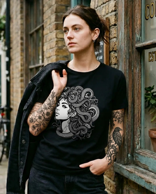 Medusa Dark Mythology Tee - The Teeze