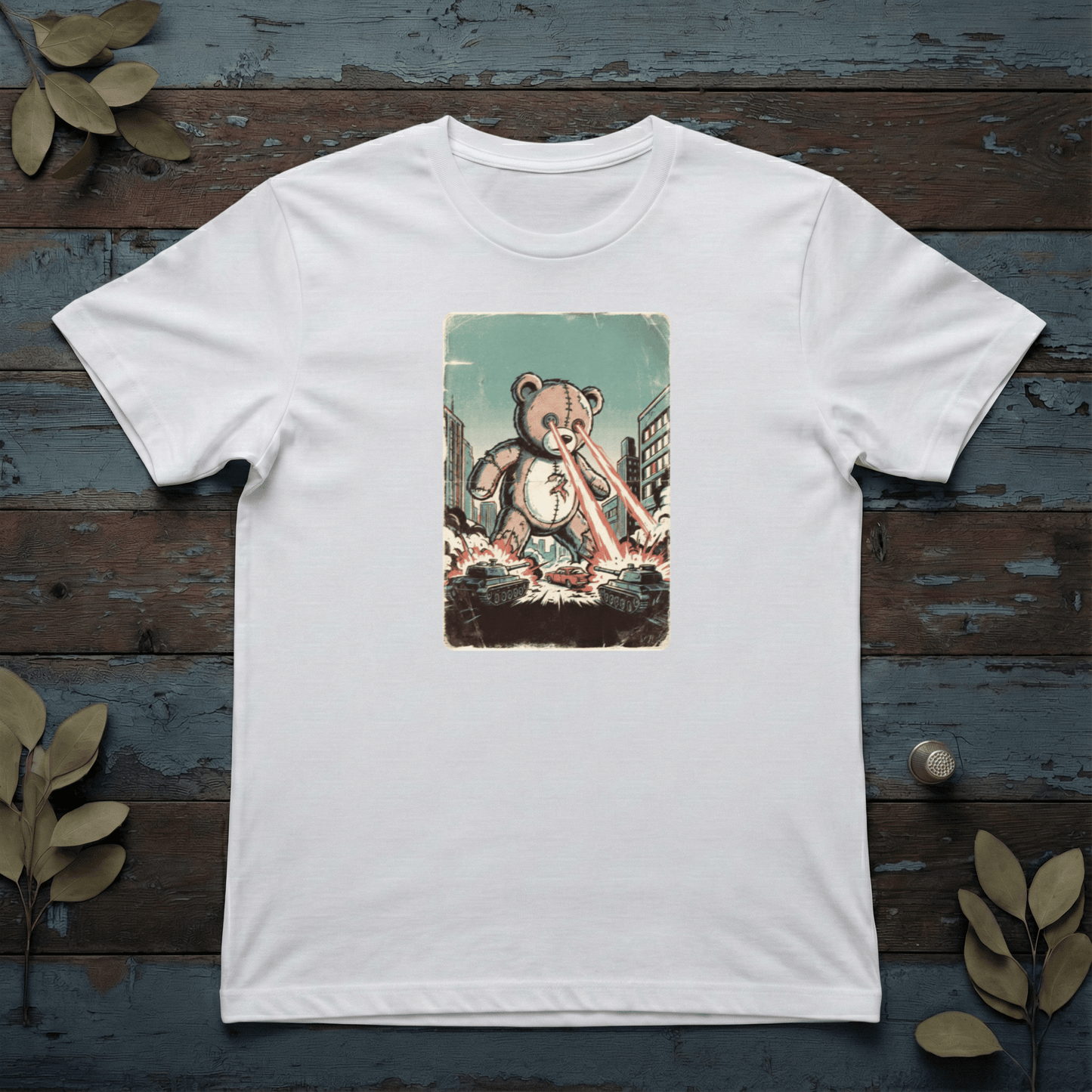 Mega Ted-Zilla Kaiju T-Shirt - The Teeze