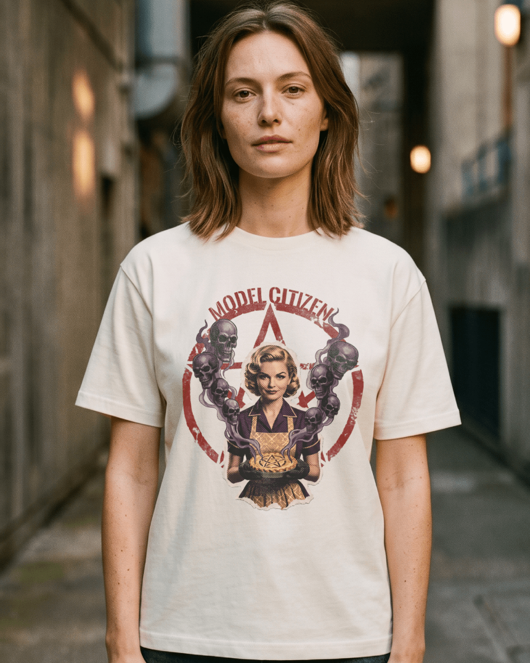 Model Citizen Retro Occult Tee - The Teeze