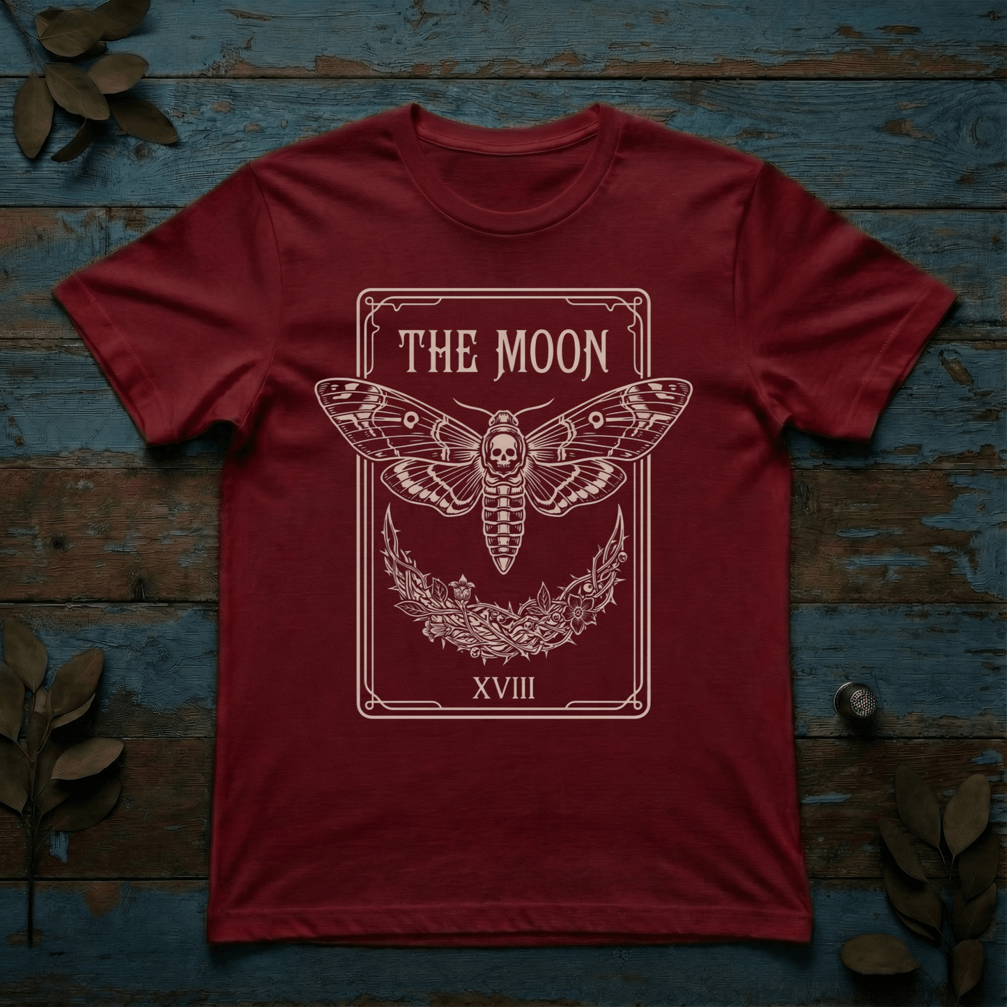 Moon Moth Tarot T-Shirt - The Teeze