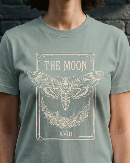 Moon Tarot Death's-Head Occult Folklore Tee - The Teeze
