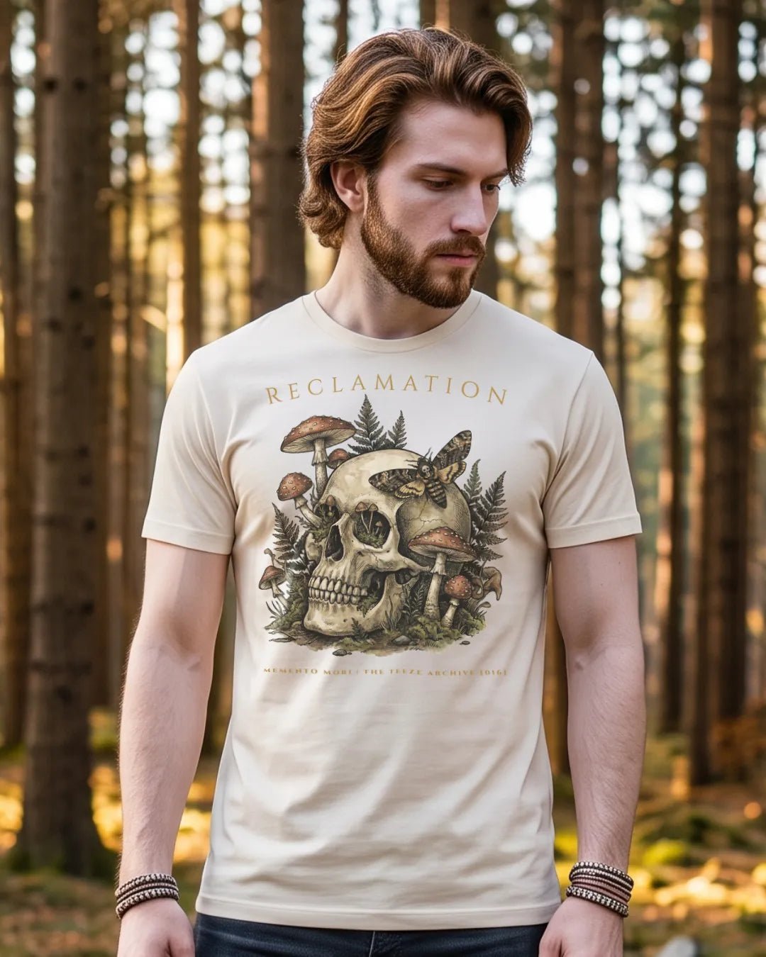 Reclamation Death's-Head Mycology Tee - The Teeze