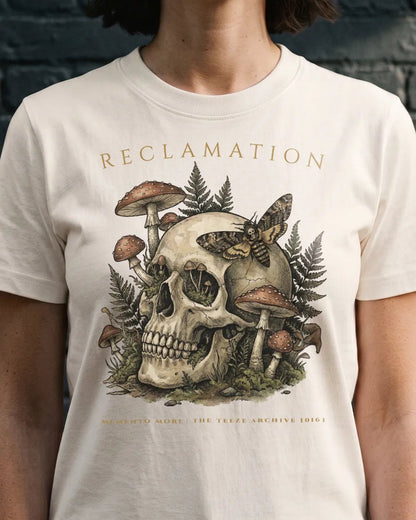 Reclamation Death's-Head Mycology Tee - The Teeze