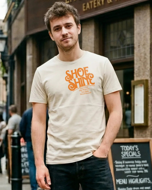 Shoe Shine 70s Vintage Tee - The Teeze