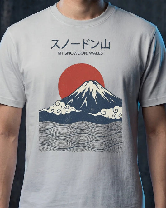 Snowdon Japanese Wave Tee - The Teeze