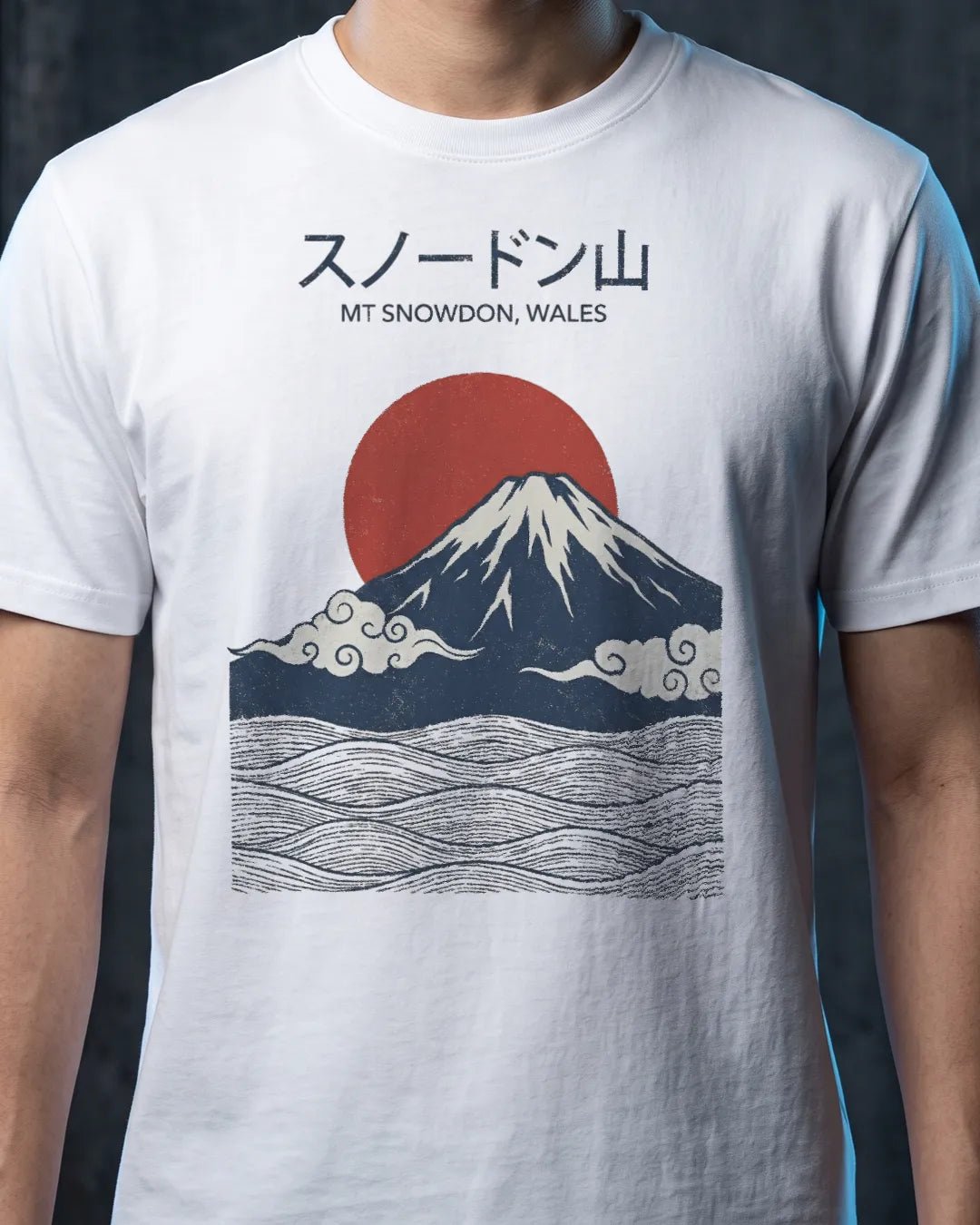 Snowdon Japanese Wave Tee - The Teeze