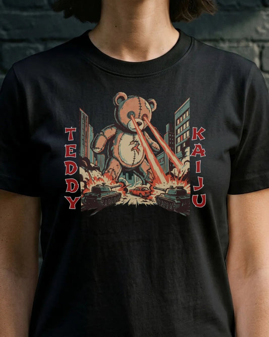 Teddy Kaiju Sci-Fi Pulp Tee - The Teeze