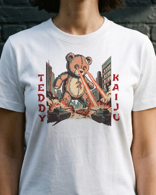 Teddy Kaiju Sci-Fi Pulp Tee - The Teeze