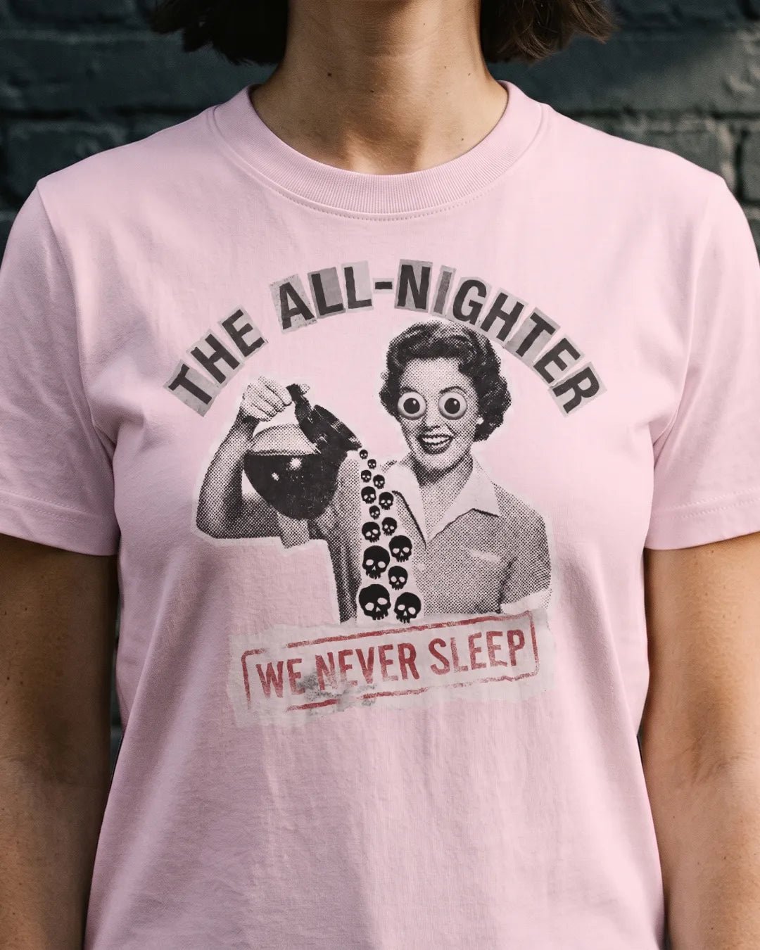 The All-Nighter Retro Horror Tee - The Teeze
