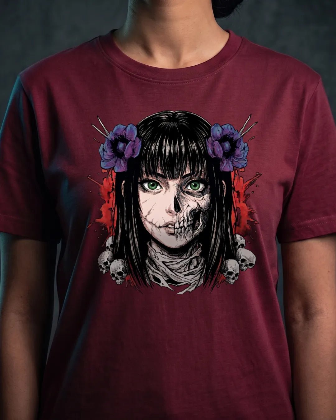 The Floral Cadaver Memento Mori Tee - The Teeze