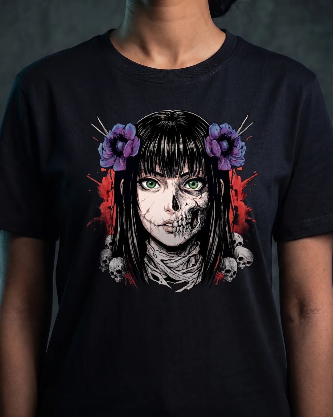 The Floral Cadaver Memento Mori Tee - The Teeze