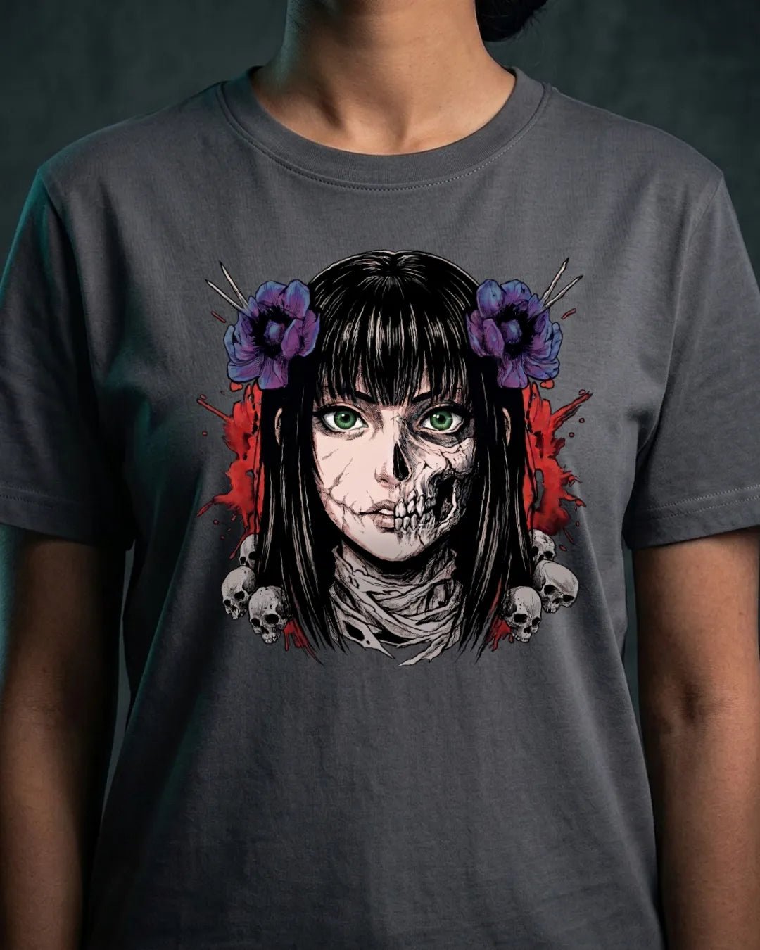 The Floral Cadaver Memento Mori Tee - The Teeze